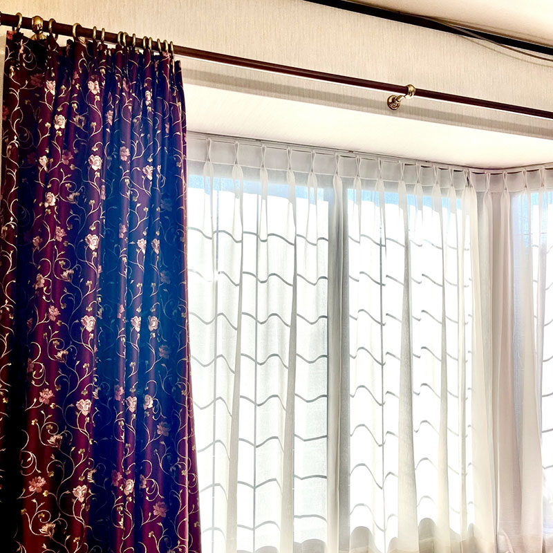 施工後：用途に合わせた高耐久ブラインドへ