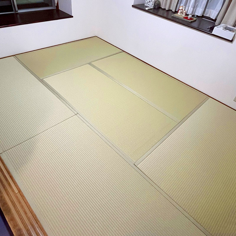 施工後：既存床の上貼りで短工期＆水に強い床へ