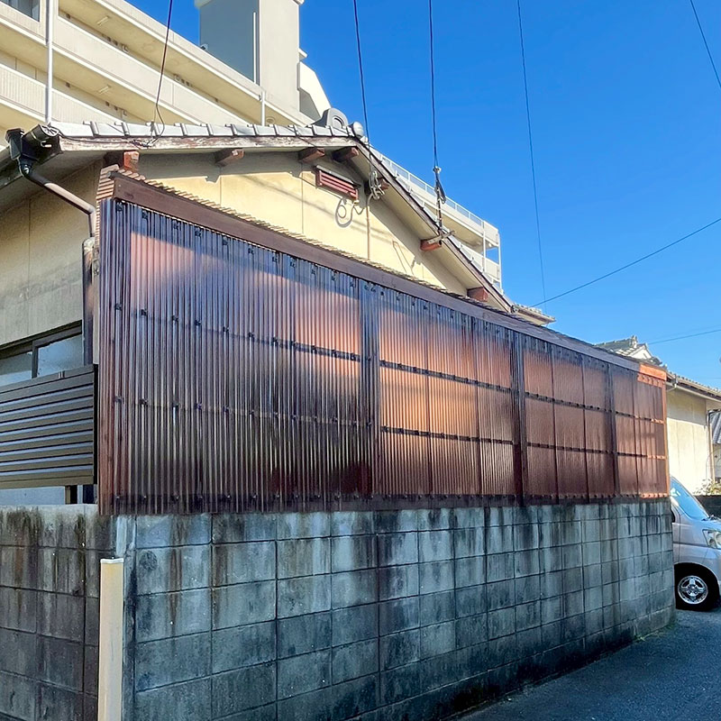 新型ポリカ波板