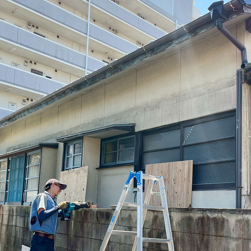 新倉庫・カーポート等解後