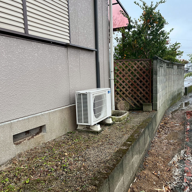 フェンス設置前