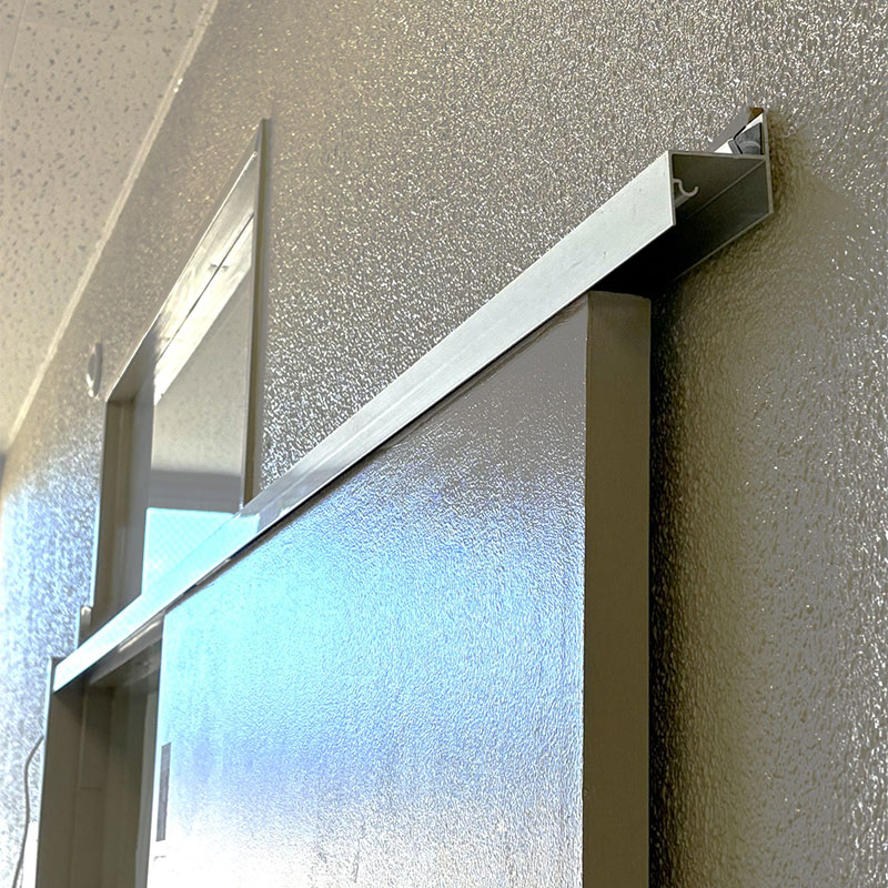 吊扉レール交換前