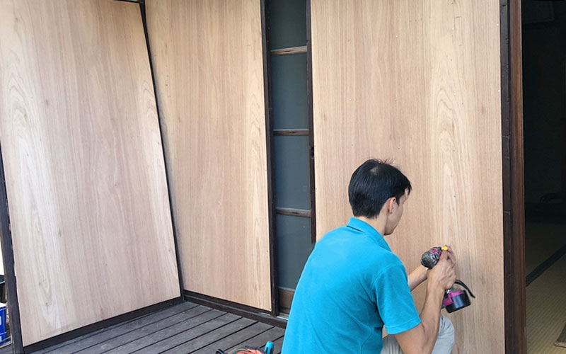 建具調整交換イメージ